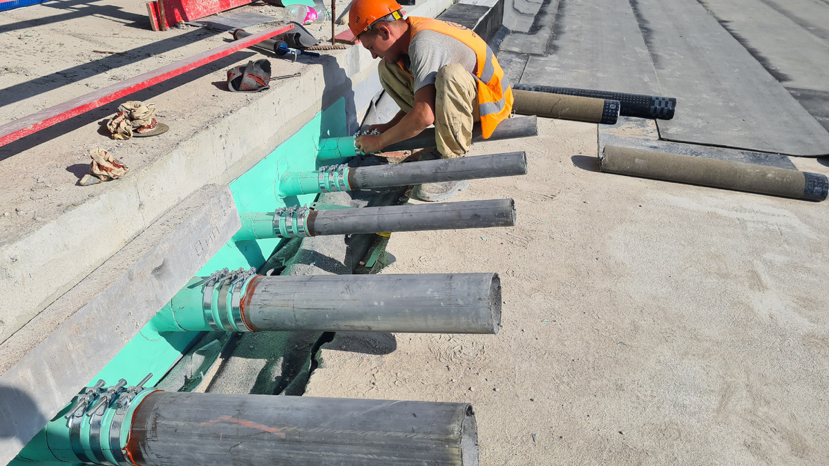 Многофункциональный административно - торговый комплекс "Бизнес-парк "Сколково". 2021г