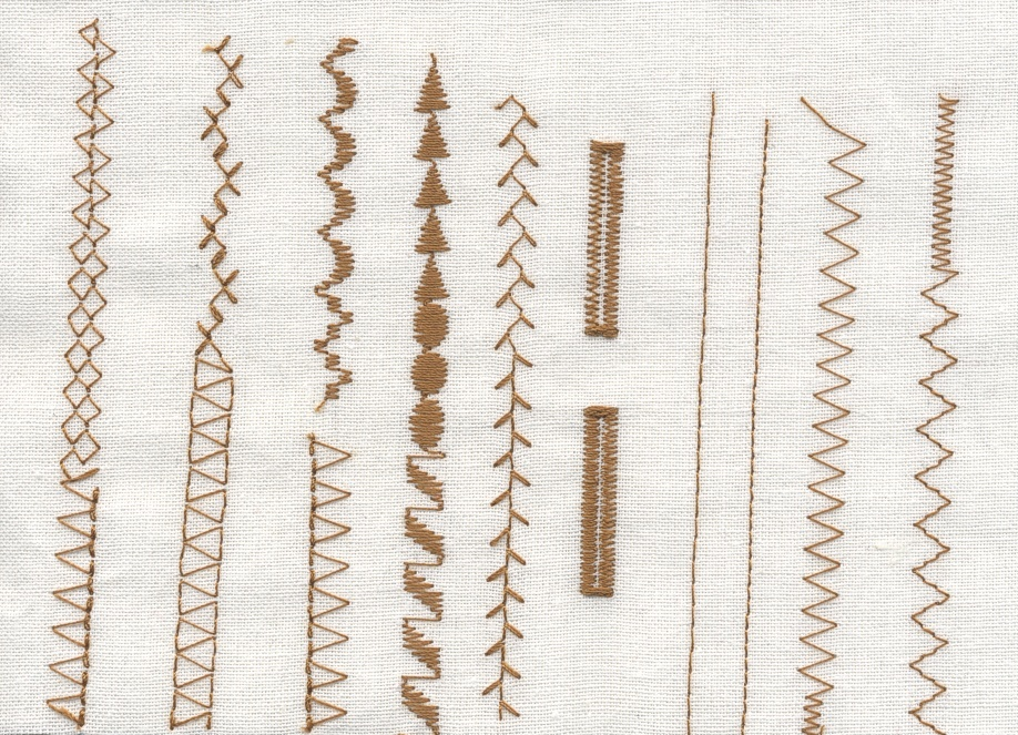 Швы бытовой швейной машины. Источник: sewing-world.ru