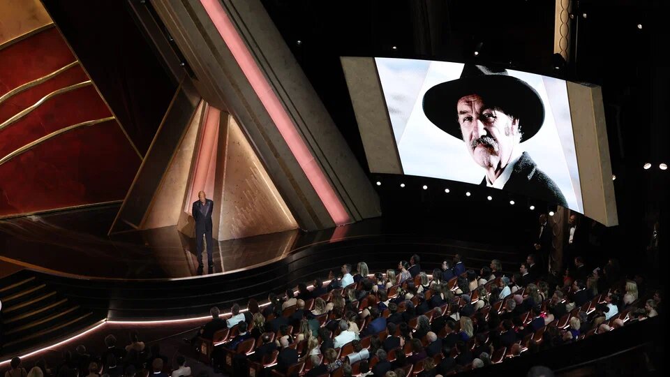 Морган Фриман (87) на 97-й церемонии вручения премии «Оскар». Фото: Getty Images 