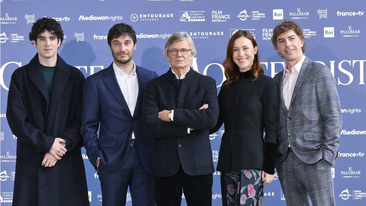 Николя Мопа, Лино Гуанчале, режиссер Билле Аугуст, Габриэлла Песьон, Микеле Риондино