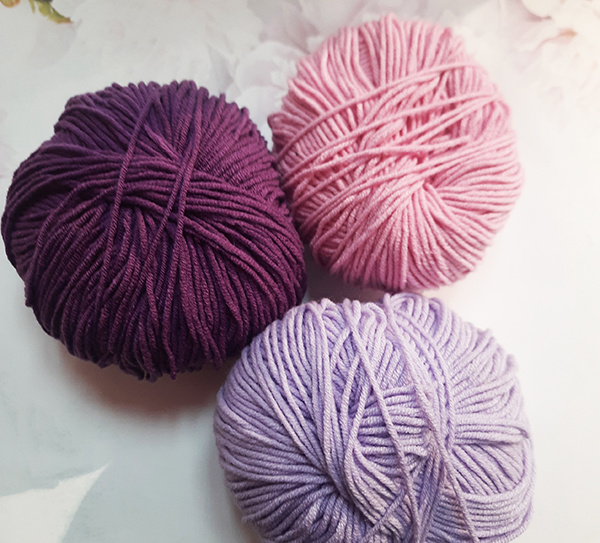 моя подборка пряжи нежных оттенков