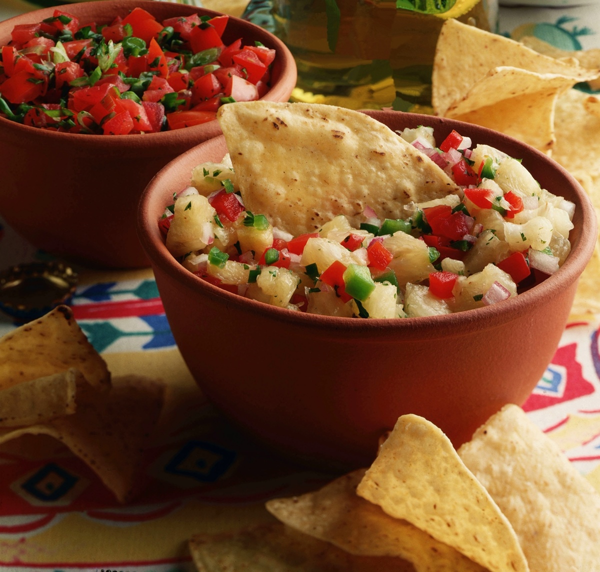 салатики с картофаном и лепёшками