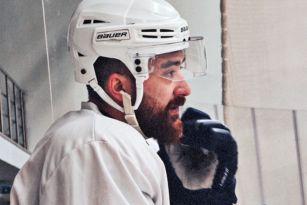    Многолетний капитан национальной команды Ахмет Гурбанов. / Фото: Ирада Ордухани