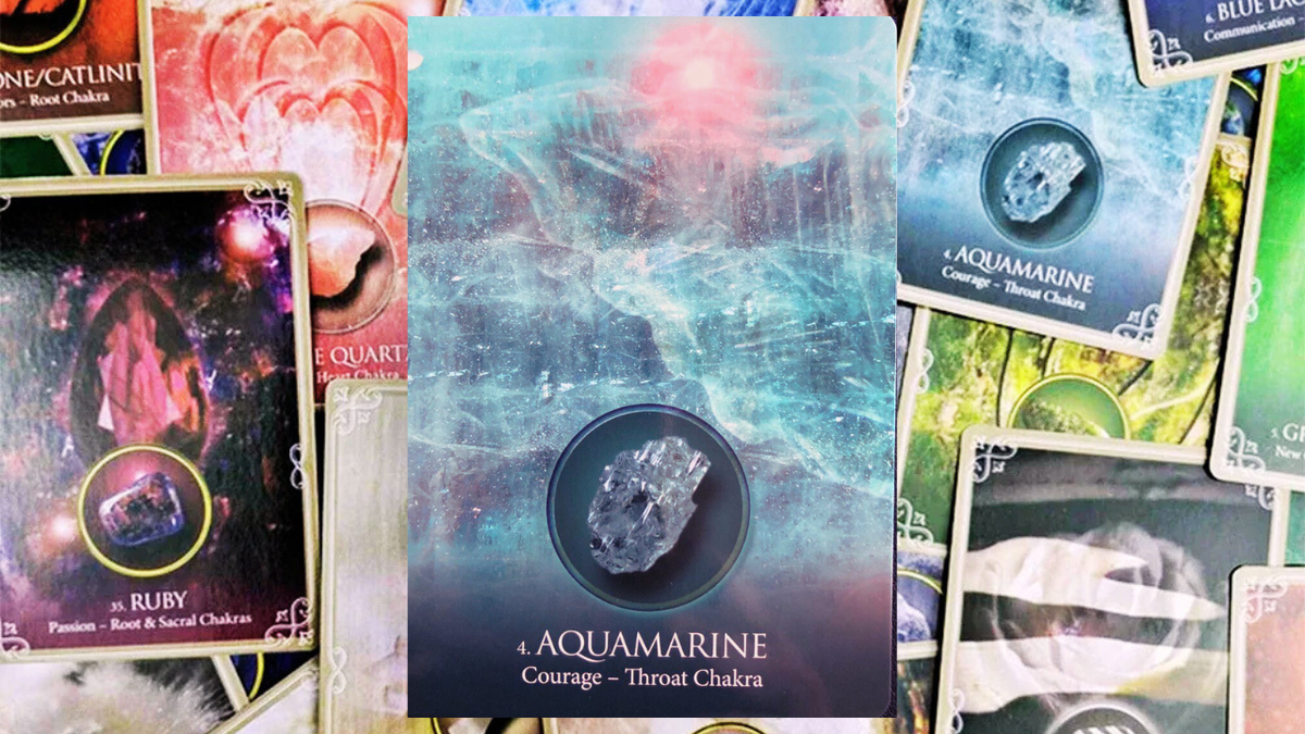 Аквамарин. Photo «Eternal Crystals Oracle» Jade-Sky.