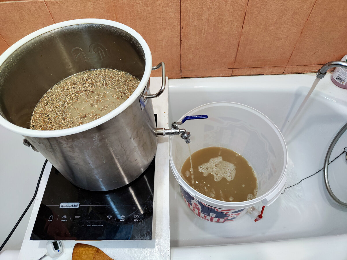 Мои опыты с затиранием солода. 