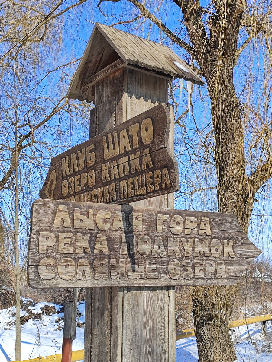 Баталинский экопарк (март 2025 года)