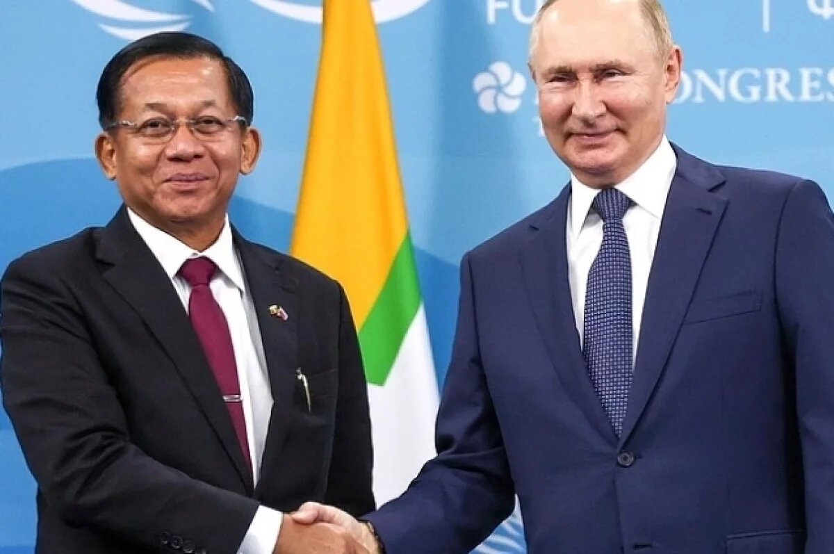    Премьер-министр Мьянмы сравнил Путина с королем