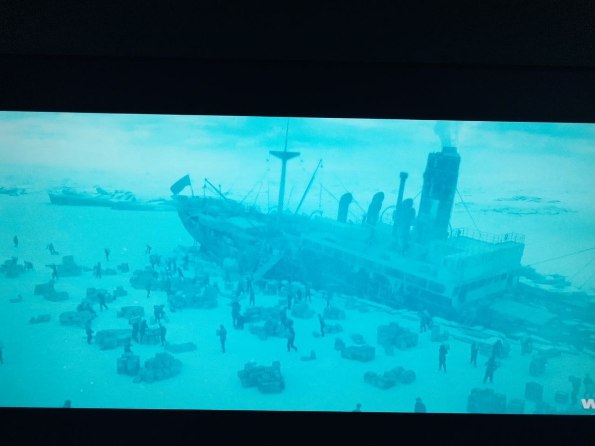 Фото с экрана телевизора