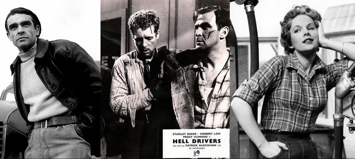 Кадры из фильма "Адские водители" (1957)