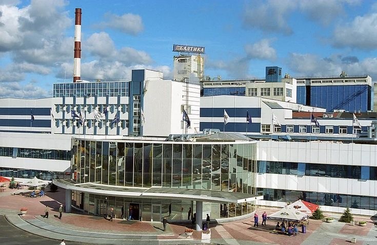 Завод Балтика в Санкт-Петербурге 