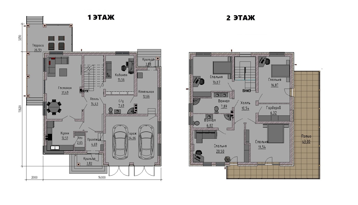 планировка дома