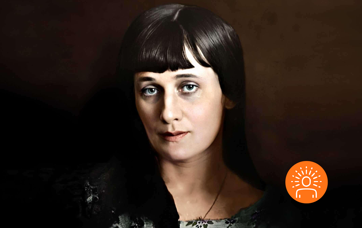 Анна Ахматова (11 (23) июня 1889 — 5 марта 1966) — русская поэтесса, переводчица и литературовед, 