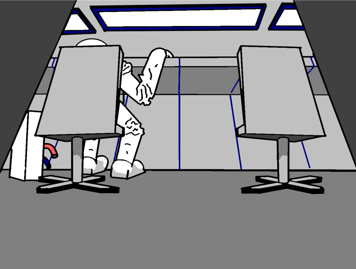 Надеюсь, понятно, что это космонавт?