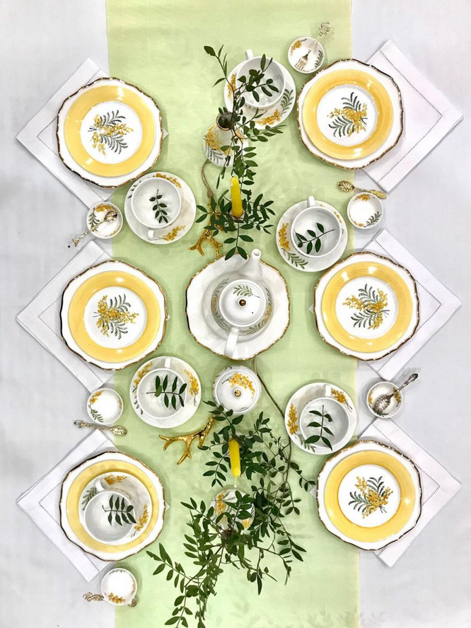 Сервировка стола в моей мастерской 