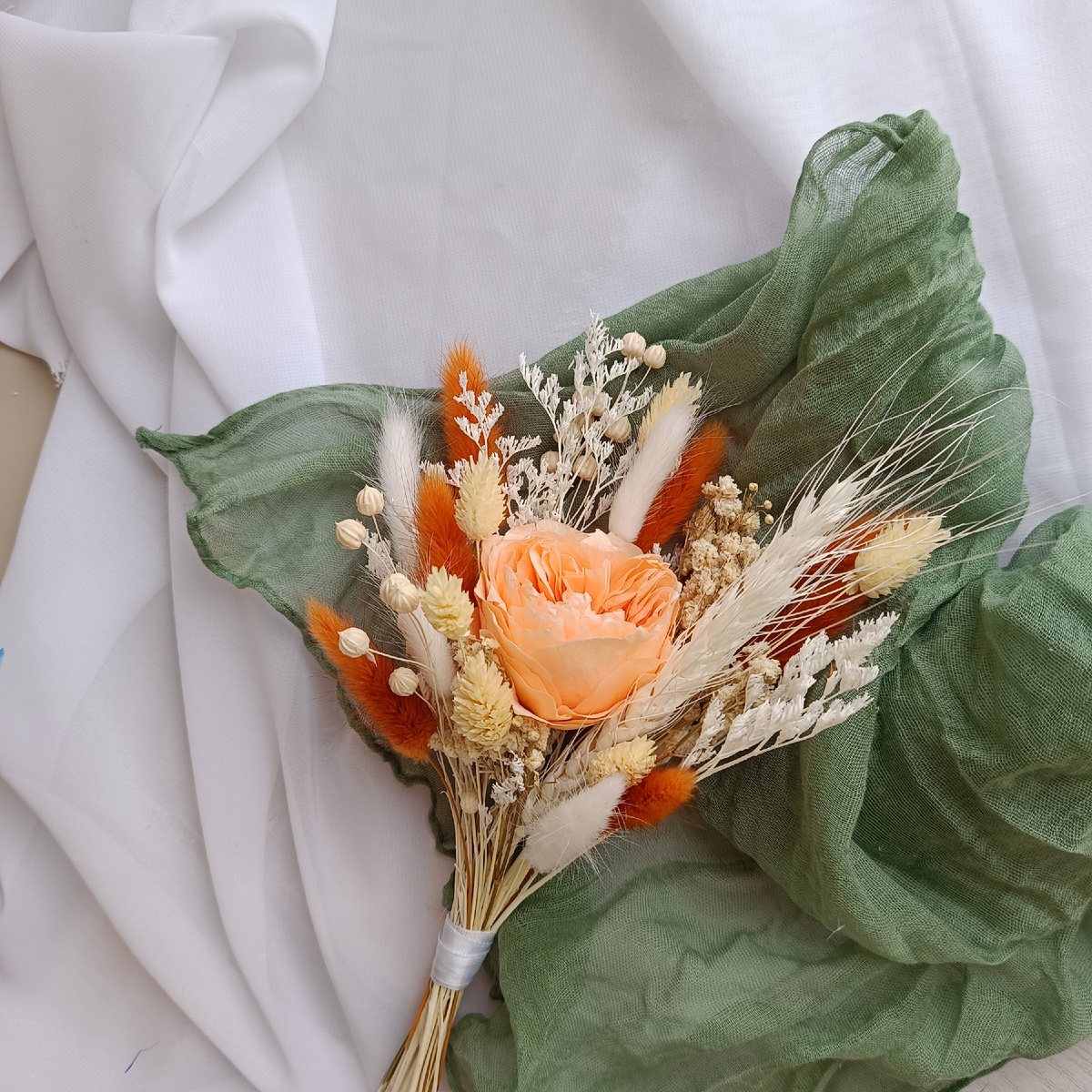 Букет-комплимент со стабилизированной розой. 