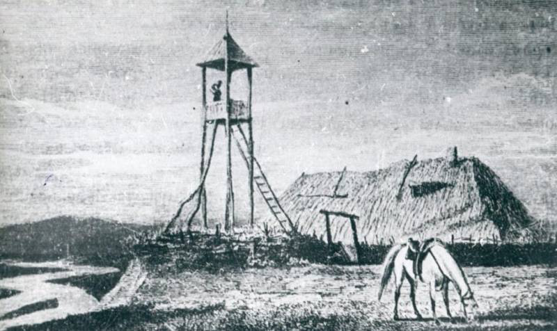 Казачья застава. Изображение из открытых источников