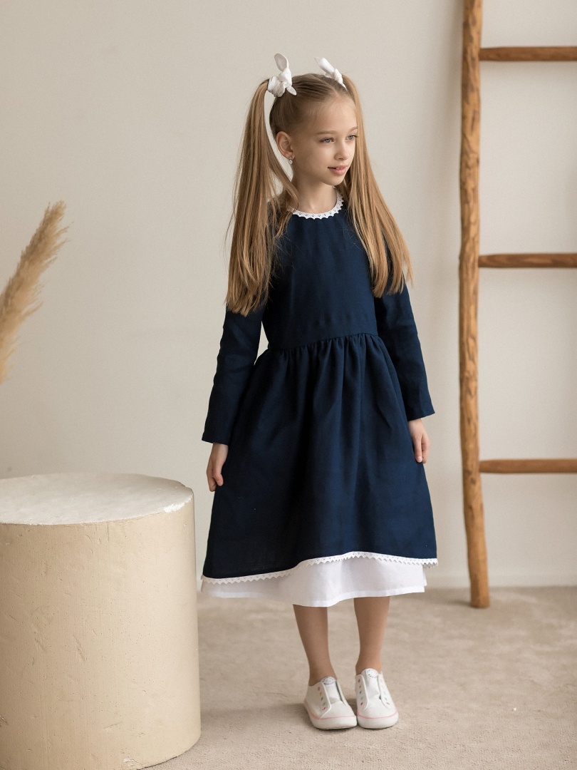 Льняные платья для девочек Molinialife