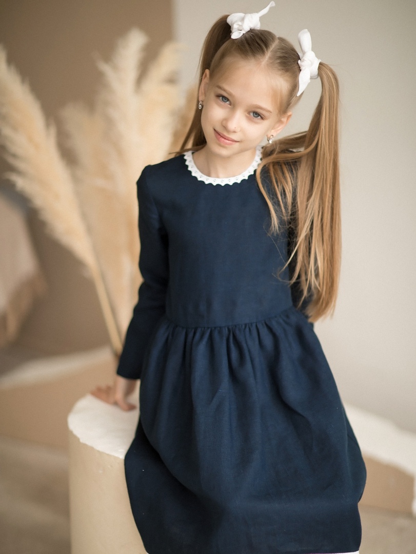 Льняные платья для девочек Molinialife