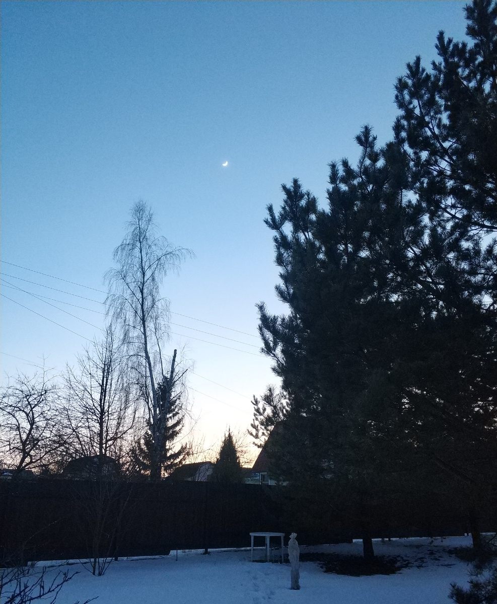 Вечер на даче. 