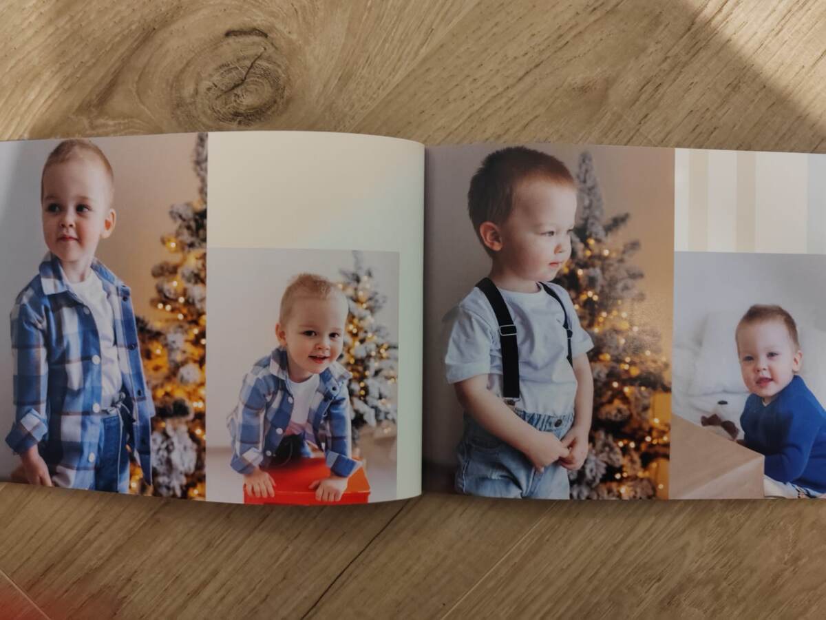 Разворот фотокниги