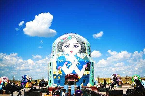 Матрешка в Маньчжурии