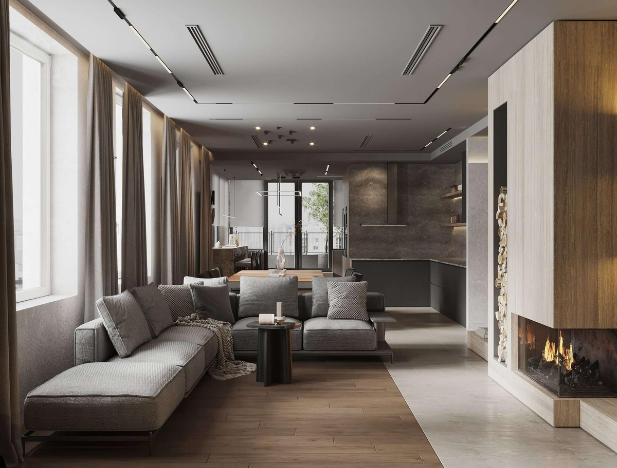 Пример проекта дизайна от студии Artum