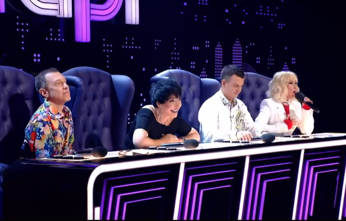 Кадр из шоу "Суперстар" 08.03.2025