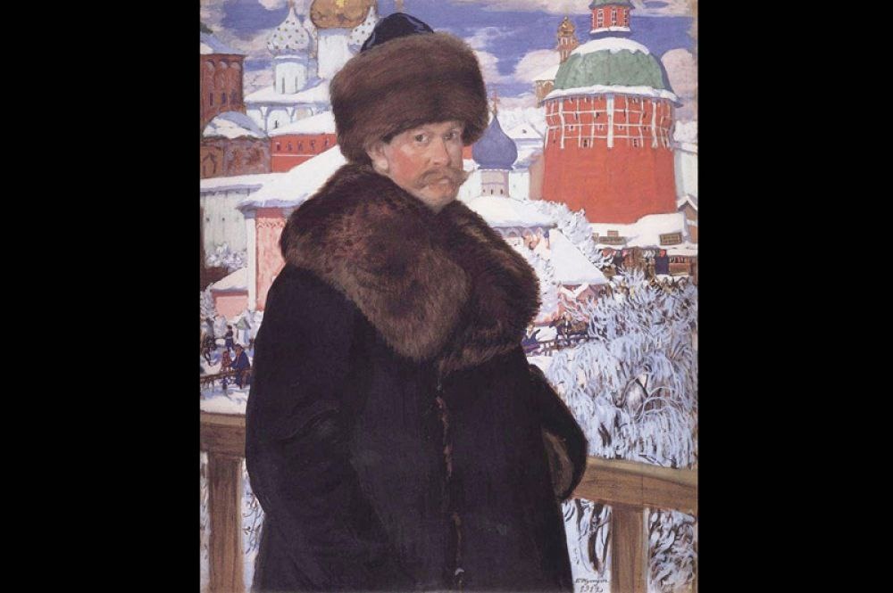 Борис Кустодиев. Автопортрет (1912). Источник: Public Domain