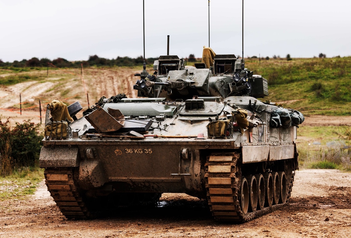Британская БМП FV510 WARRIOR