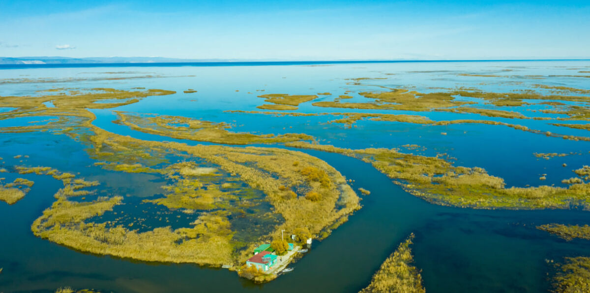 Дельта реки Селенги. Фото с сайта Кабанского заказника