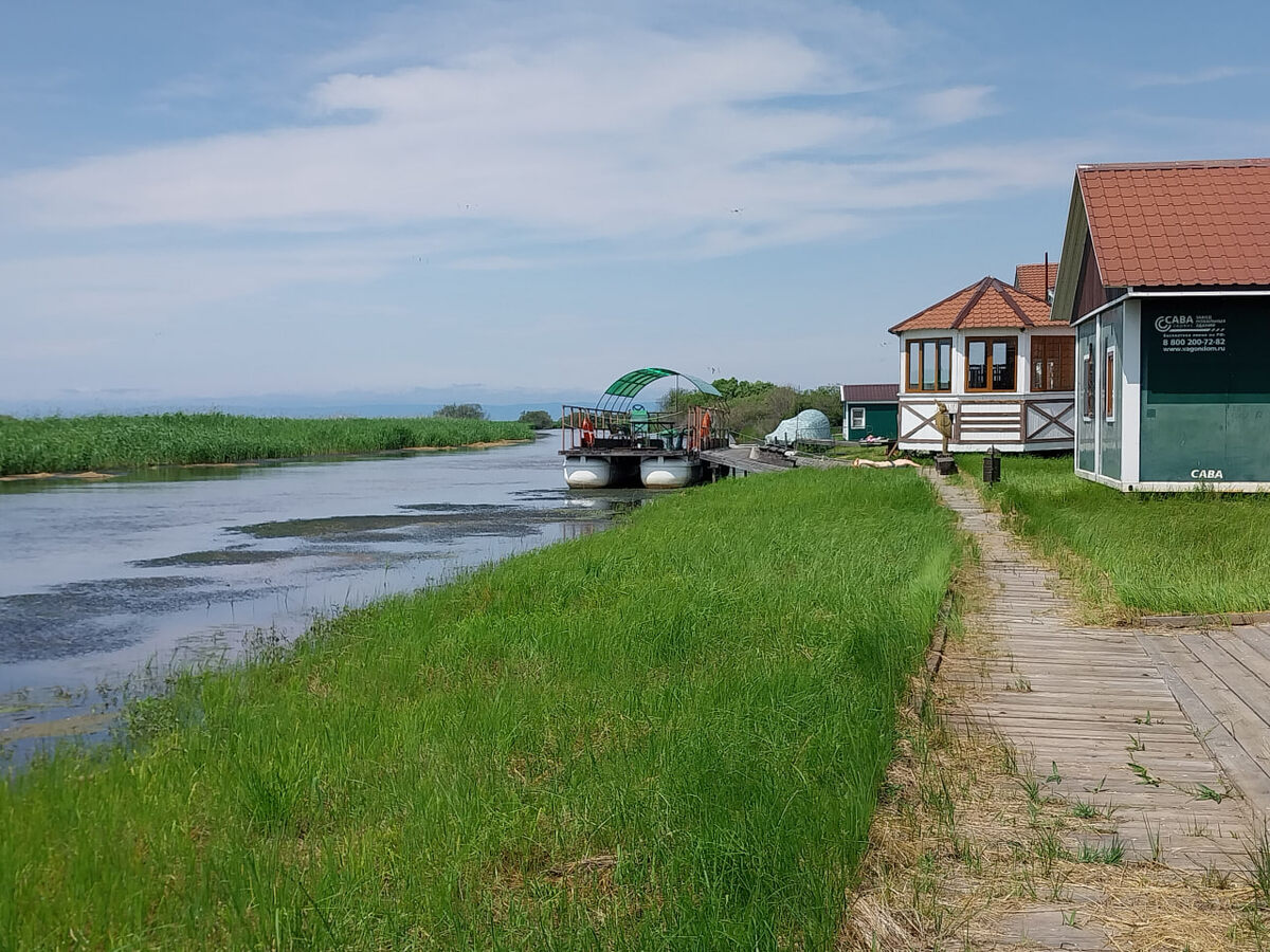 Птичий кордон в дельте Селенги.