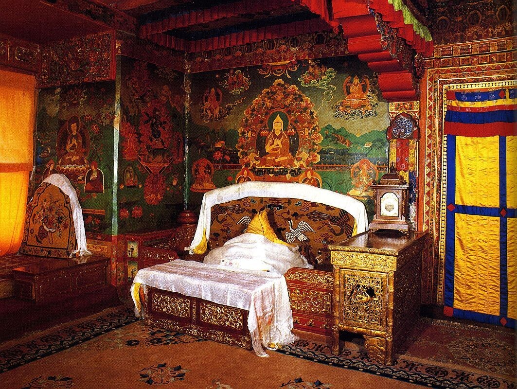 Комната Делай Ламы во дворце