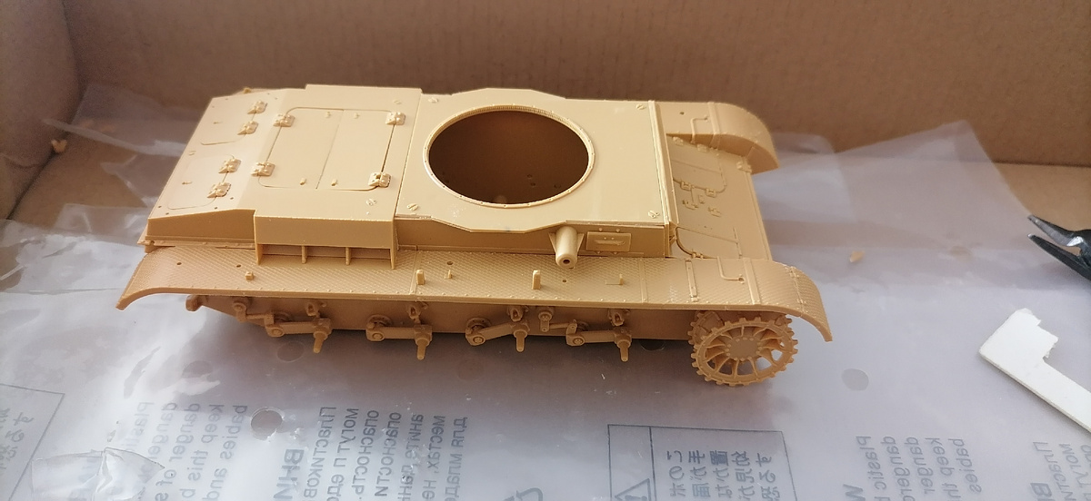 Хорошая тренировка по сборке танков