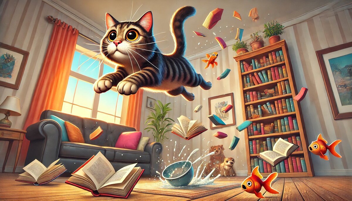 Австрийский Фотограф Снимает Летающих Котов