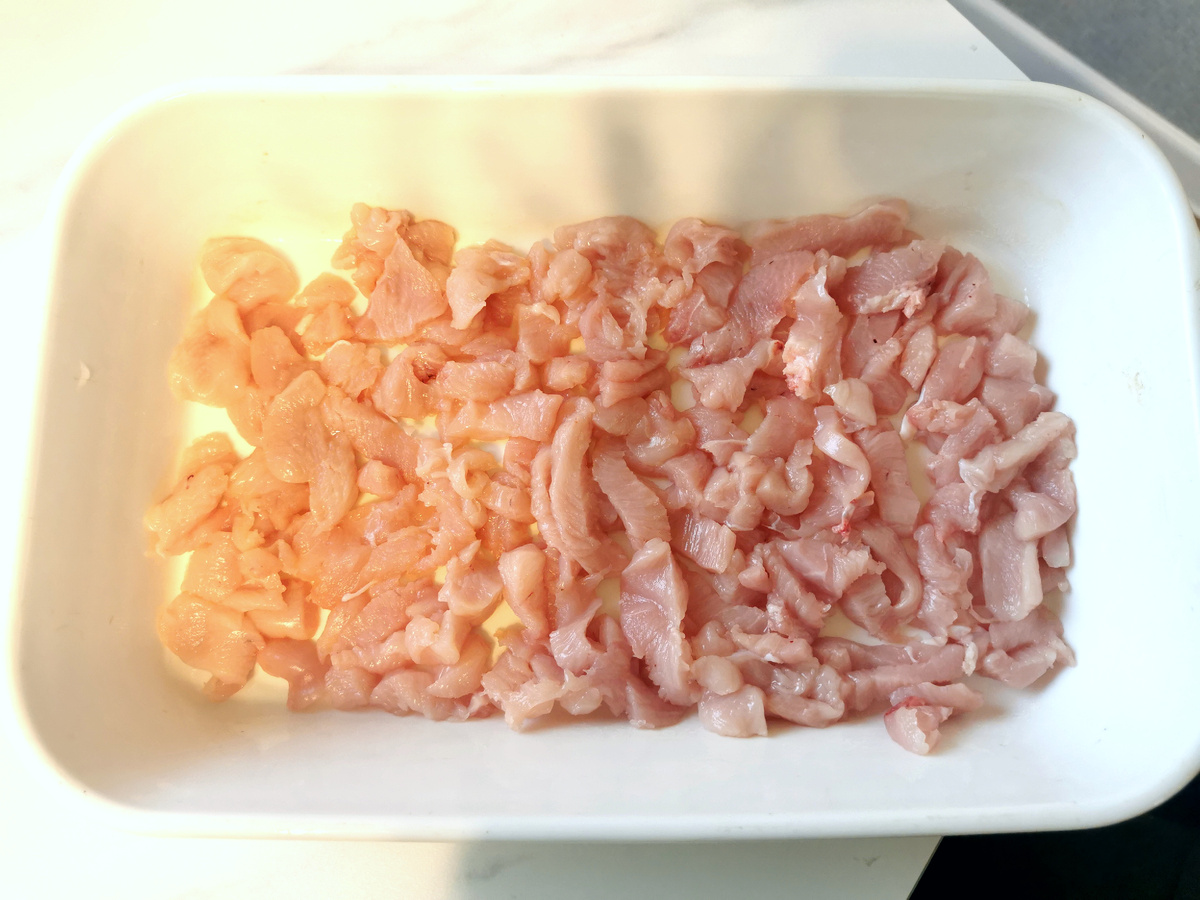 До отправления в духовку 