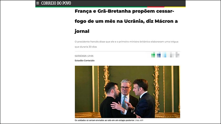 Скриншот: интернет-сайт brasil247.com