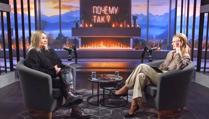 Людмила Дронова в гостях у Юлии Лановой