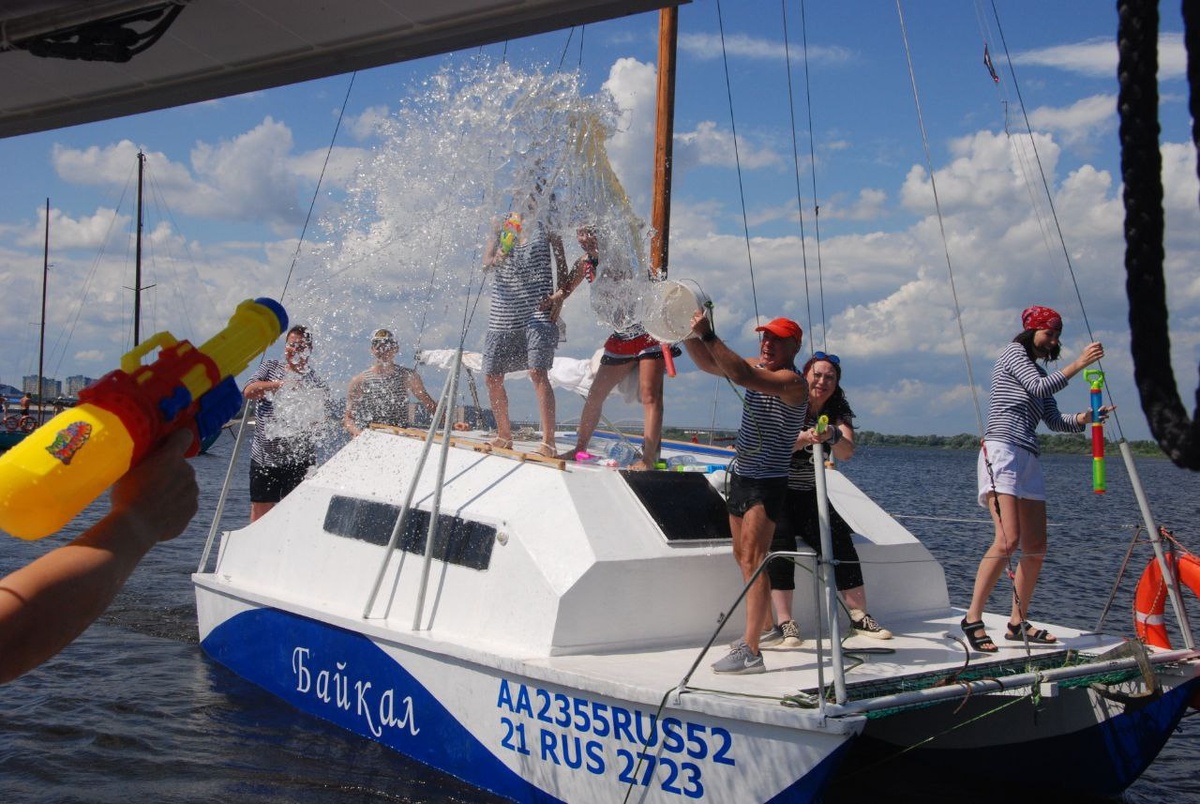 Водное мочилово