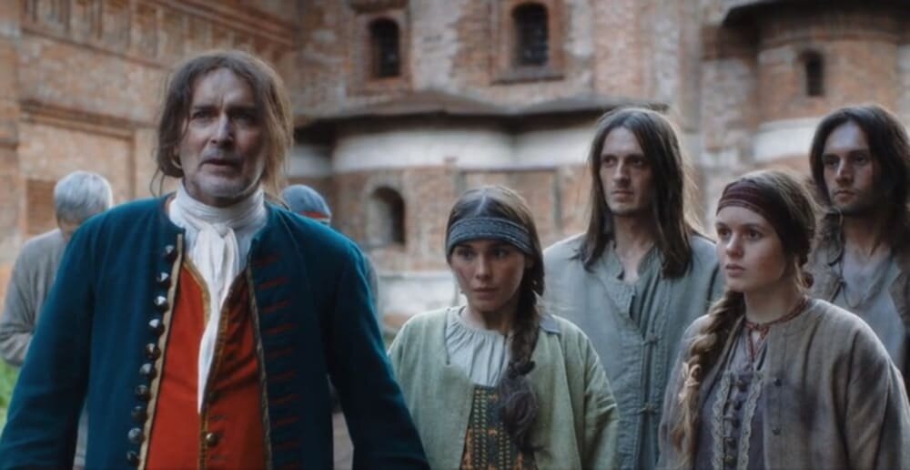 Кадр из современного телефильма