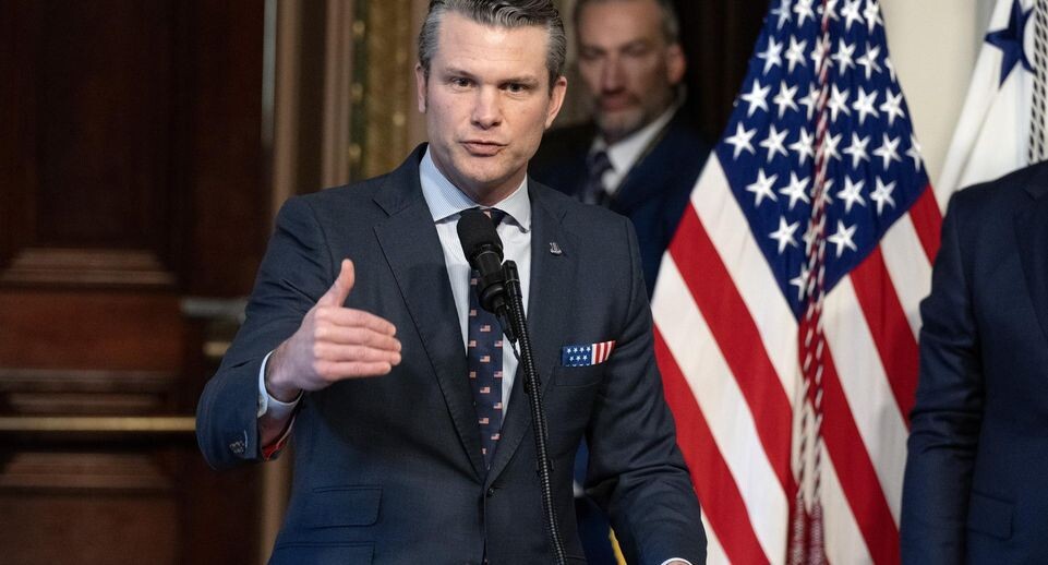    Шеф Пентагона Пит Хегсет. CNP/AdMedia / www.globallookpress.com