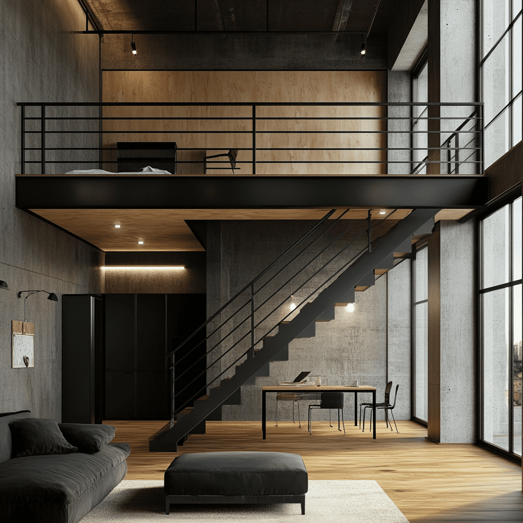    Антресольный этаж в стиле лофт: как создать уникальное пространство с помощью ZMK-Zenit в Уфе ZMK-ZENIT