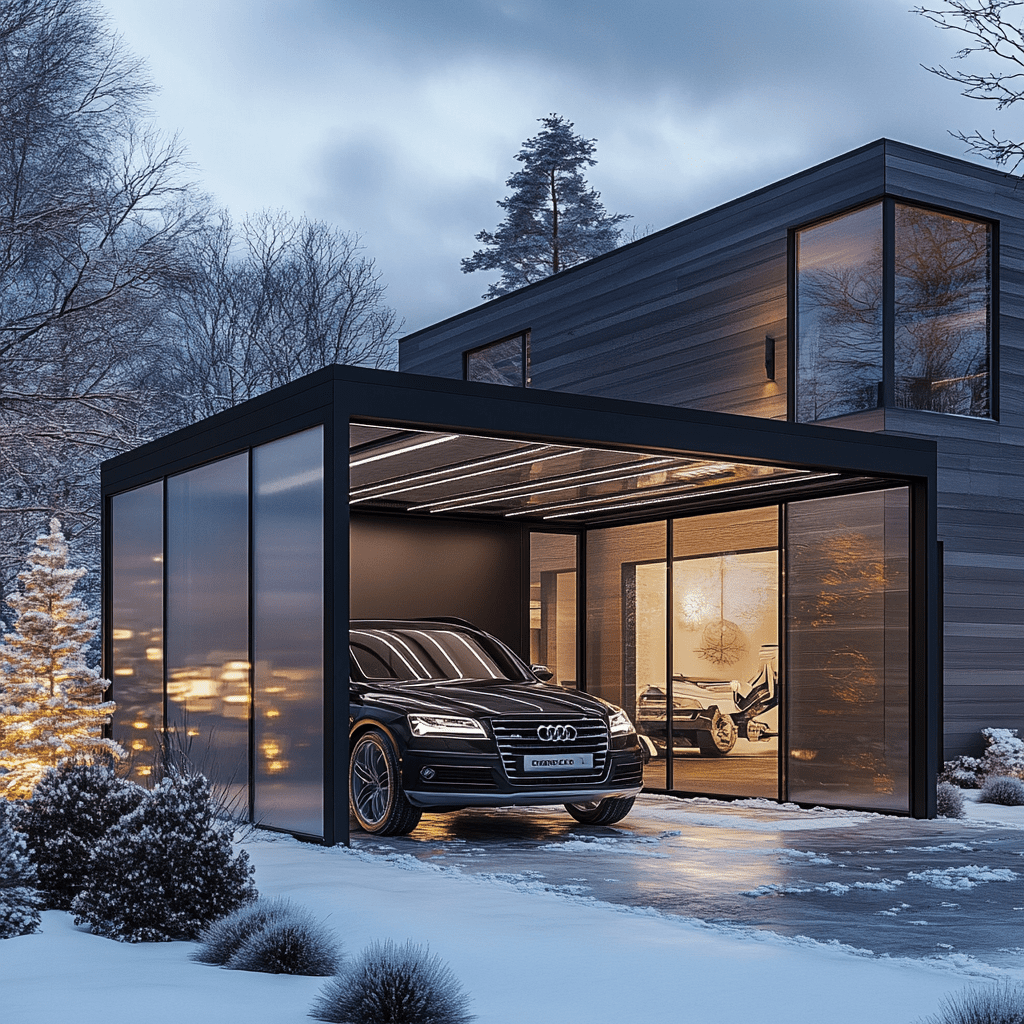    Поликарбонатные навесы: Ваш идеальный выбор для защиты и стиля в Уфе от компании ZMK-Zenit ZMK-ZENIT