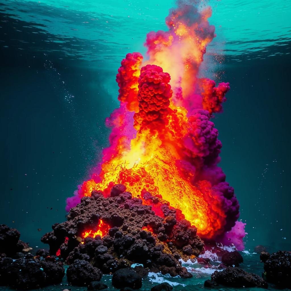 Подводный вулкан