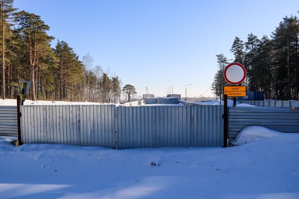    Стройплощадка транспортной развязки на Змеиногорском тракте. Источник: Виталий Барабаш/"Толк"