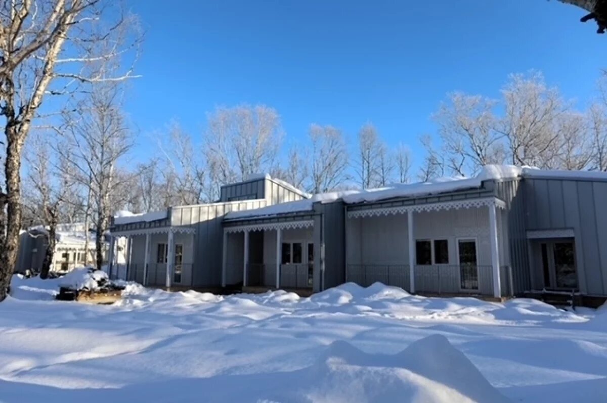    Новые коттеджи санатория «Жемчужина Камчатки»