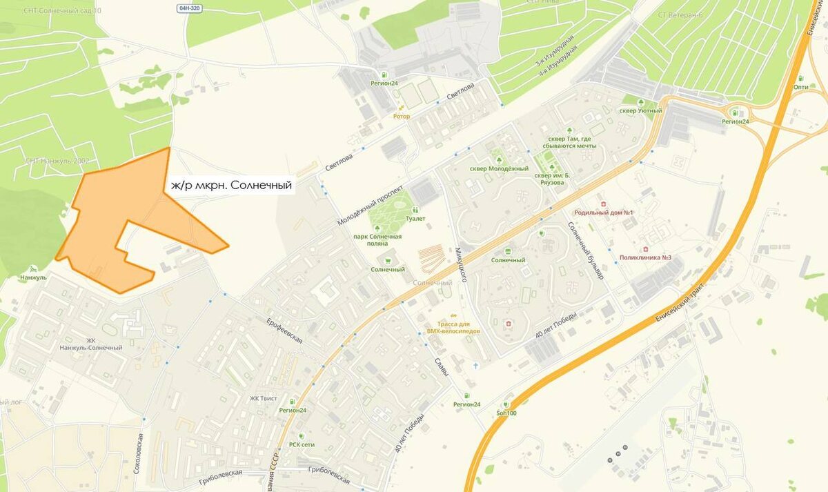     В Солнечном построят два детских сада, школу и парк в рамках КРТ