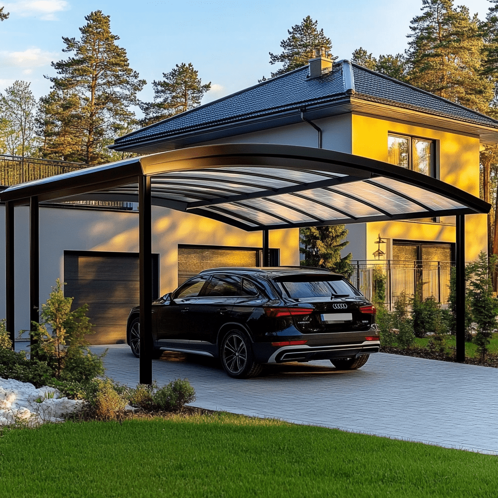    Преобразите свой двор с навесами из поликарбоната от ZMK-Zenit — идеальное решение для защиты и красоты в Уфе! ZMK-ZENIT