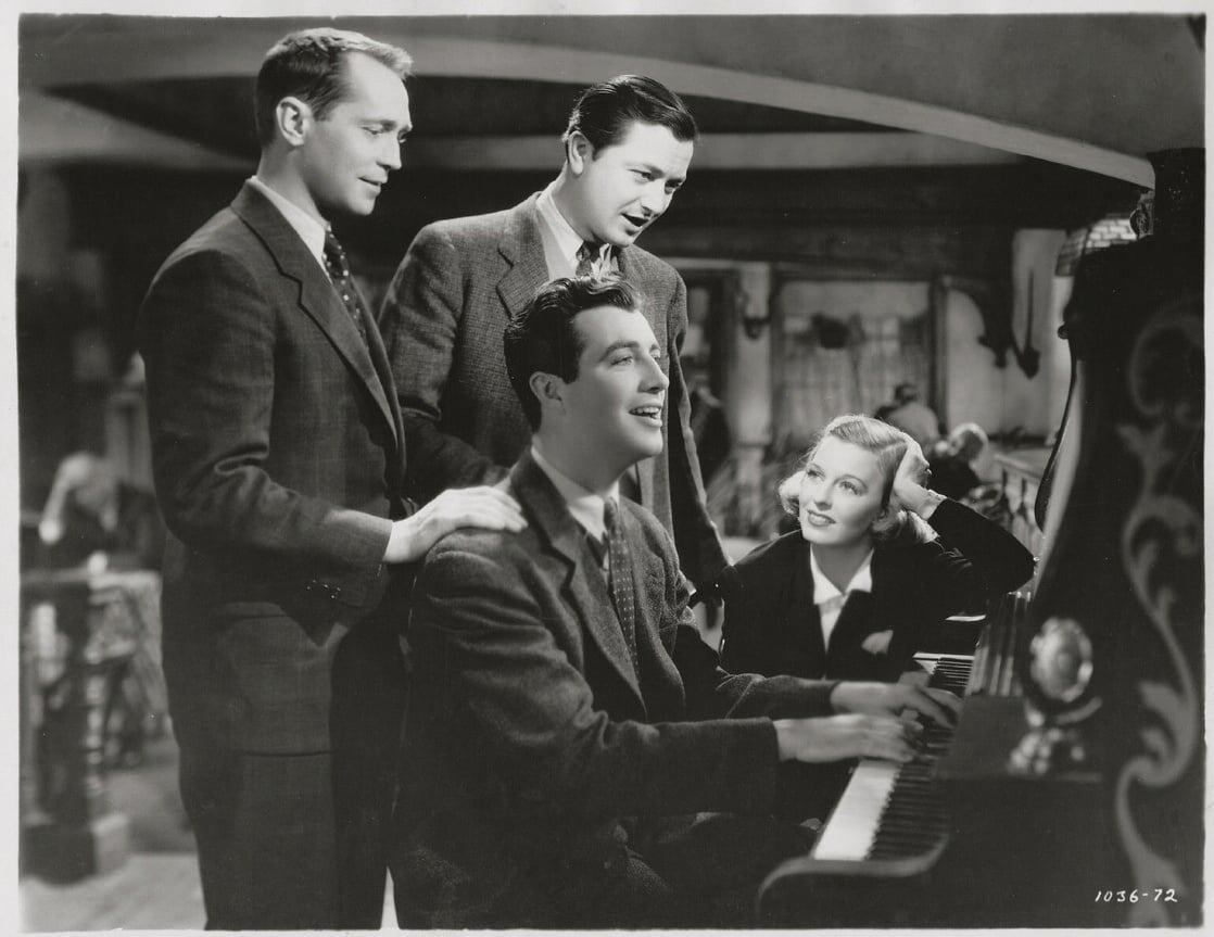 "Три товарища", экранизация 1938 года (В роли Пат - Маргарет Саллаван)