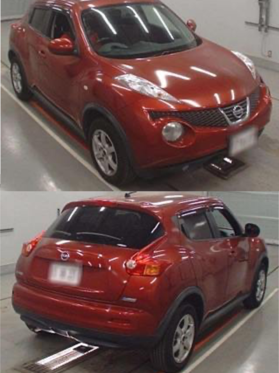 Фотографии с аукциона Nissan Juke