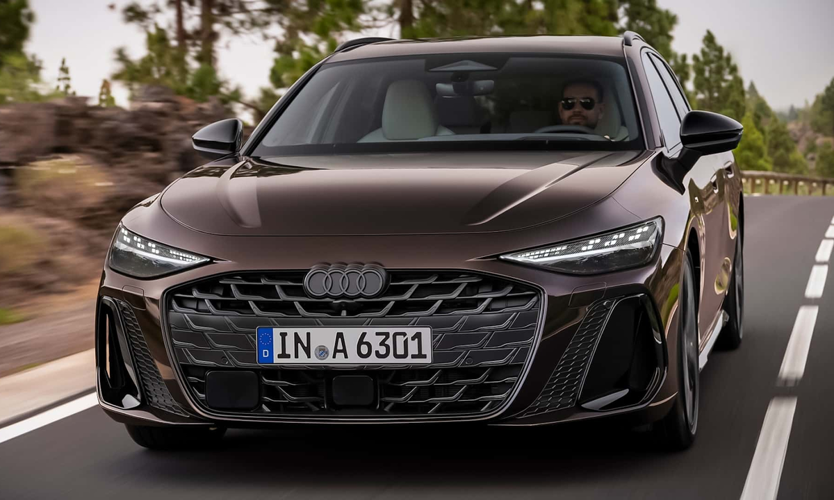 Audi A6 Avant нового поколения 2025 модельного года